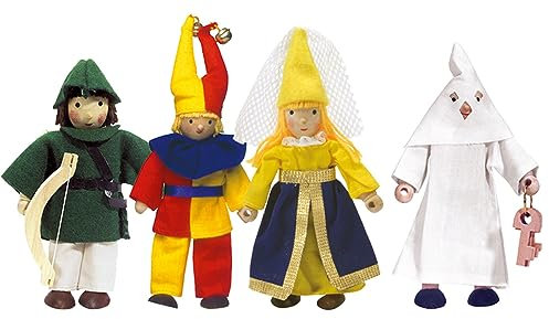 ORGINAL Winzling BIEGEPUPPEN Ritter Ergänzung 5er SET