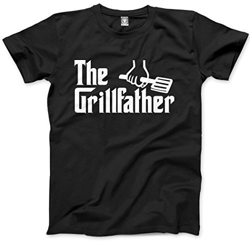 HotScamp Grill Father Men's Unisex T-Shirt - Black Medium