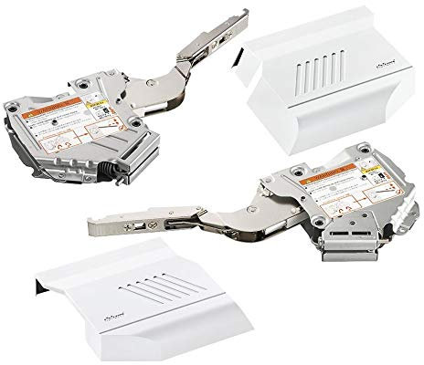 GedoTec Solapa conexiones Aventos HK-S seda blanca para all-in-one Doblez De Madera Modelo 20K2B00.02 Factor de potencia LF 220-500 Blum Bisagra de montaje AVENTOS CONJUNTO COMPLETO incl.