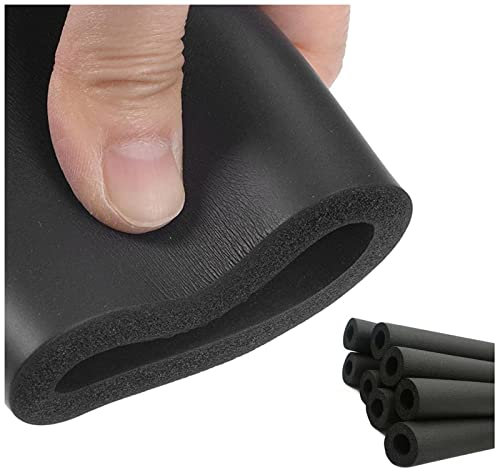 EONME Isolierschlauch DN 6-110mm, 1.7-1.8m Länge, 9-20mm Stärke, Polyethylen (PE), Für Außenbereich
