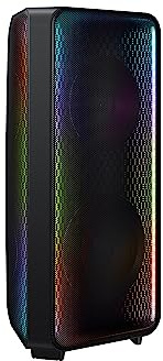 SAMSUNG MX-ST50B Sound Tower High Power Audio, 240W Floor Standing Speaker, Bi-Directional Sound, Built-In Battery, IPX5 Water Resistant, Party Light+, Bluetooth Multi-Connection, 2022