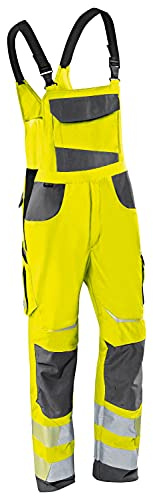 KÜBLER Workwear | KÜBLER REFLECTIQ Arbeitslatzhose PSA 2 | warngelb/anthrazit | Größe 31