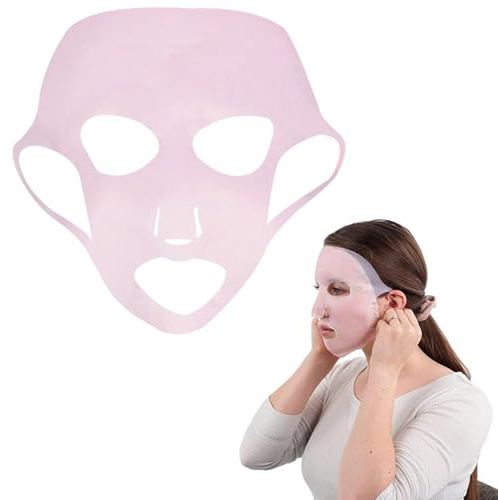 Teksome Silikon-Gesichtsmaskenhalter,Silikon-Maskenhalter,Wiederverwendbare Maskenhülle | Wiederverwendbarer Gesichtswickel für Masken, Maskenhalter, Beauty-Gesichtswerkzeug, Gesichtspflege-Werkzeug
