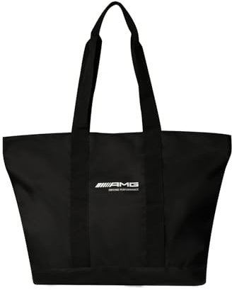Generisch AMG Tasche Shopper Ripstop schwarz, innen rot