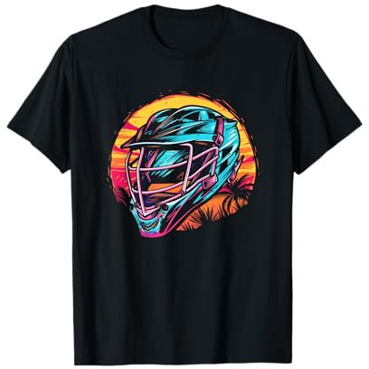 Lacrosse Helm Intercrosse Ballsportart T-Shirt