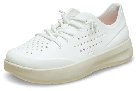Crocs Women's Inmotion Pacer Sneakers, Walking Shoes for Women with LiteRide Comfort, White, 7