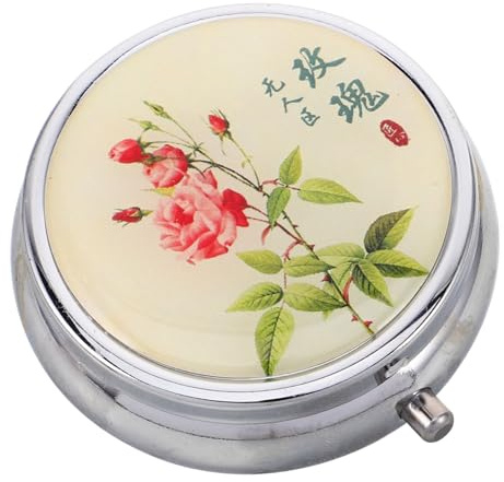 Healvian Solid Balm med Rosendoft Bärbar Parfym för Kvinnor och Flickor Solid Parfym för Avkoppling och Resa Blomdoft för Dagligt Bruk och Speciella Tillfällen