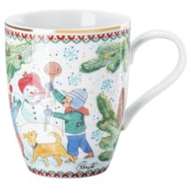 Hutschenreuther Collezione natalizia 2025 Giochi di Natale Tazza con manico, 0,360 l