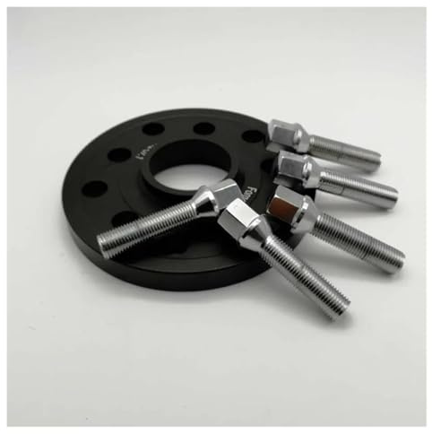 Espaciadores De Rueda Espaciadores Rueda 5x112 Hubcentric 66.6 20mm Adaptador Aluminio Adecuado Para Mercedes Para Benz Separadores Automóviles(15mm)