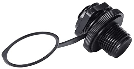 ZoraYorce Valvola d'aria portatile 2 in 1, tappo per ugello, spina, gommone, zattera, tavola da surf, materasso, copertura valvola per pompa per materasso ad aria