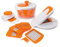 Excelsa Abili Centrifuga con Accessori, Bianco/Arancio