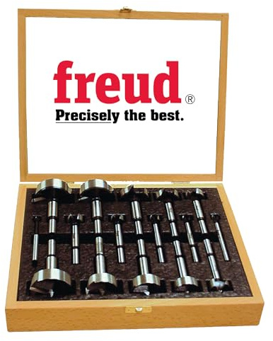 Freud PB-100: 1/4 to 2-1/8 (Dia.) 16 Pcs. Forstner Bit Set