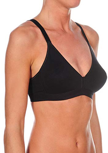 Selene Soutien-Gorge Sportif Confort, Noir, 110B