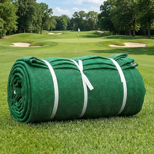 FORB Golf Impact Netting Panels - Variety of Archery Grade Netting Panels for Golf Practice | Premium Grade Netting for Your Golf Driving or Practice Net - [NET ONLY] (Green, 10ft x 6ft)
