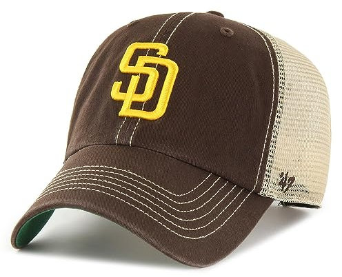 '47 MLB San Diego Padres Cleanup Trawler Trucker Basecap Cap Kappe Baseball Baseballcap