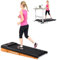 Laufband für Zuhause mit Neigung, 2.5 PS Walking Pad, 2-6 km/h, 2 in 1 Under Desk Schreibtisch Treadmill für Zuhause & Büro, Fernbedienung, LED Anzeige, App, Sprachsteuerung