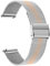 Run Ken Milanese Stainless Steel Watchband Compatible With Garmin Vivomove HR 3 3S / Vivoactive 4 4S 3 / Venu 2 2S Sq/Luxe Style Watch Band Strap(Rose Gold Silver,Garmin Style)