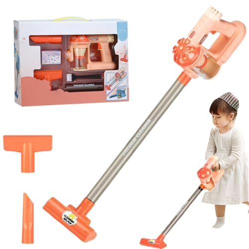 Trrymbbe 1 Ensemble d'aspirateur pour Enfants, Jouet électrique Amovible 24h / 24 x 5
