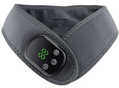 Tour de cou chauffant, 5 réglages de chaleur, coussin chauffant portable USB avec massage par vibrations | pour femmes, hommes, personnes âgées, lieu de travail, relaxation quotidienne