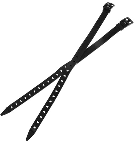 OSALADI 1 par justerbara gummiband för dykknivar för vattensporter | Knivhållare i gummi, böjd ergonomisk design, reservremmar för benmontering, taktiska dyktillämpningar