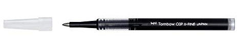 Tombow 0.3mm Rollerball Refill - Black