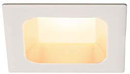 SLV Wand- und Deckeneinbauleuchte VERLUX / Decken- und Wand-Beleuchtung innen, LED Spot, Einbau-Leuchte, Wandeinbauleuchte, Decken-Strahler / 3000K 12.0W 880lm weiß dimmbar, durchmesser 7,5cm