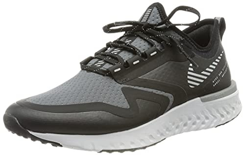 Nike Damen Odyssey React 2 Shield Laufschuhe, Schwarz (Black/Metallic Silver-Cool Gre 003), 35.5 EU