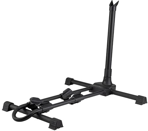 PRO BIKE TOOL Vertical Upright Bicycle Floor Stand - Freestanding Indoor Bike Storage Rack for Garage or Apartment - No Drill - Compatible with Tire Widths of up to 2.3 and Wheel Sizes up to 29