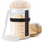 Jodhu Sourdough Starter Jar Kit 1000ml with Spatula Dough Scraper Wide mouth Aluminium lid thermometer Dated Rubber feeding band Sewn cloth cover for baking culture bread yeast and pizza bases