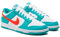 Nike Herren Dunk Low Retro Sneaker, White Cosmic Clay Dusty Kaktus, 46 EU