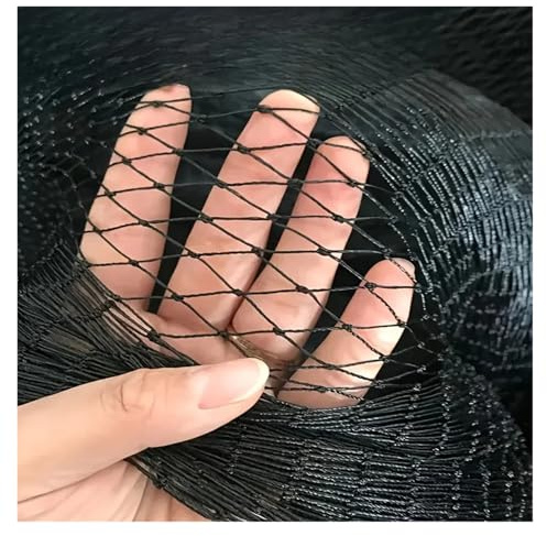 XIUsheUA Red de Nailon for Aves de Corral de 7,6 x 15,2 m: fácil de Instalar, Limpia y Reutilizable for gallineros de Exterior. Protección for Frutas y Verduras. para Jardín, Cultivos