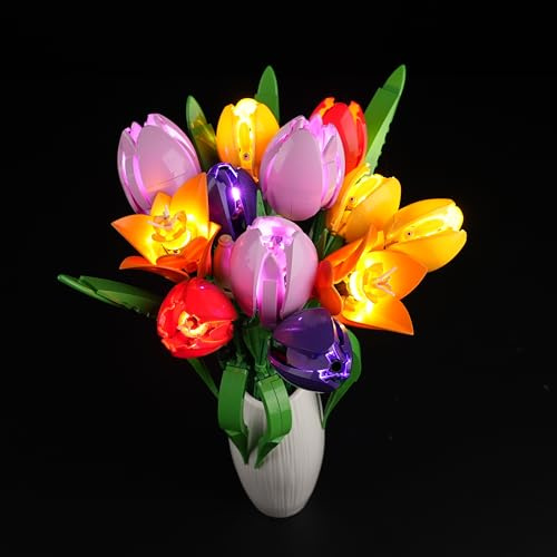LIGHTAILING Jeu de Lumières pour Lego-11501 Le Bouquet de Tulipes - Modèle en Blocs de Construction-Ne Figurant Pas sur Le Modèle