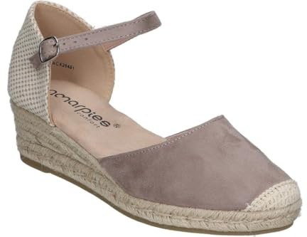 amarpies | Alpargatas Mujer – Yutes con Hebilla – Espadrilles Estilosos – Cuña Media y Cómoda – Versátiles – Modelo ACX26481