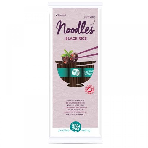 TERRASANA Nouilles au riz noir 250G Bio -