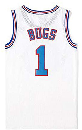 Legend Space Basketball Trikot,23# Michael Jordan Retro Mesh atmungsaktives Trikot,Basketball Swingman Trikot Retro Gym Weste 90S Hip Hop Kleidung für Party (XS-XXL)-White.1-XS(160.168cm)