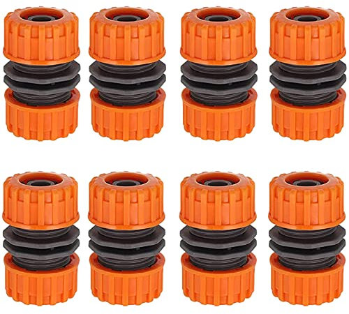 Cl-Link Lot de 8 Connecteurs Rapides Raccord Gardena Connecteurs de Pantalon Double Plug Pour Pantalon de Jardin 1/2