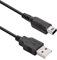 Coomoors 3DS Ladegerät, USB Ladekabel Power Ladekabel für DSi, DSi XL, 3DS, 3DS XL, Schwarz Ladegerät, 1.2 m (3.9ft) USB Ladegerät Netzkabel