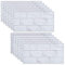12 Sheets Brick Tile Stickers, Self Adhesive Wall Tiles, Peel and Stick Wall Tiles, Waterproof Splashback Tilesfor Kitchen & Bathroom - 30x15cm