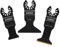 Dewalt DT20760 Oscillating Blade Set, 3 Piece, Ideal for Fast cuts in Wood, Plastic and plasterboard