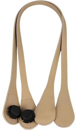 Manici borsa,Manici per Borse Lunghi Corti Sottili Manici in Pelle PU tracolle per O Bag Manici per Borse da Tenere a Mano per la Realizzazione di Borse impugnature per Mani，51cm/86cm 13 colori