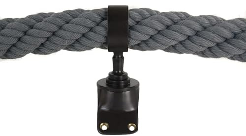 Support d'angle extérieur pour corde de main courante de 40 mm.