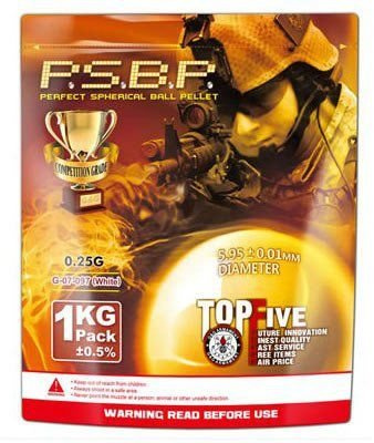 G1 G&G Pallini PSBR da Softair, 0,25 g, in Confezione da 1 kg