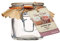 KitchenCraft Home Made Terrine Style Glass Jar with Lid and Airtight Clip Seal, 200 ml
