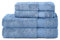 Komfortec 4er Handtuchset aus 100% Baumwolle, 2 Handtücher 50x100 cm und 2 Badetücher 70x140 cm Set, Frottee, Weich, Hellblau