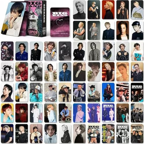 92PCS Kpop Bigbang Cards,Bigbang Picture Cards,Bigbang Cards,Bigbang New Album Cards Set,Bigbang Card Postcard Birthday Gift Cards for Fans