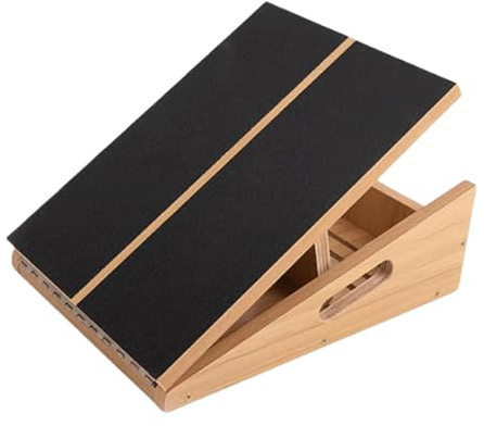 F Fityle Tablero de inclinación Ajustable Ternera Camilla Camilla de Equilibrio Entrenamiento Profesional Plegable Plegable Plegable Pizarra Placa de