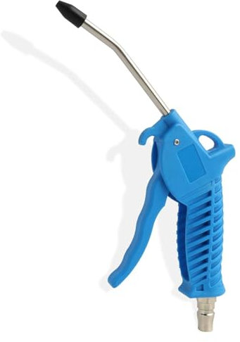 Soufflette à Air Comprimé Professionnelle, Connexion Rapide 1/4, Pression Maximale de 8 bar, pour Nettoyage Industriel et Domestique- Nettoyage Efficace et Polyvalent(Interface asiatique)