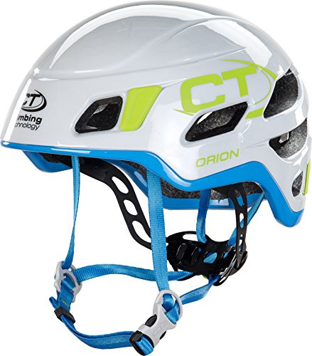 Climbing Technology Orion 6X94207AC1CTSTD Casco, Bianco/Azzurro, L/XL