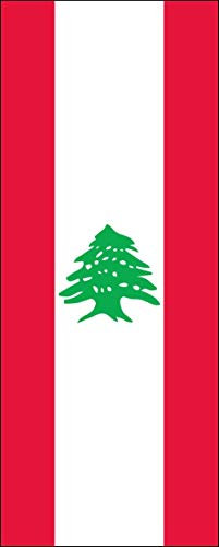flaggenmeer® Flagge Libanon 120 g/m² ca. 400 x 150 cm