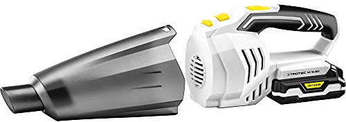 TROTEC Aspirapolvere portatile a batteria VC 10-20V - aspirapolvere portatile per liquidi e asciutti - batteria agli ioni di litio da 20 V, 65 W, 400 ml di sporco secco, 100 ml di liquido, senza